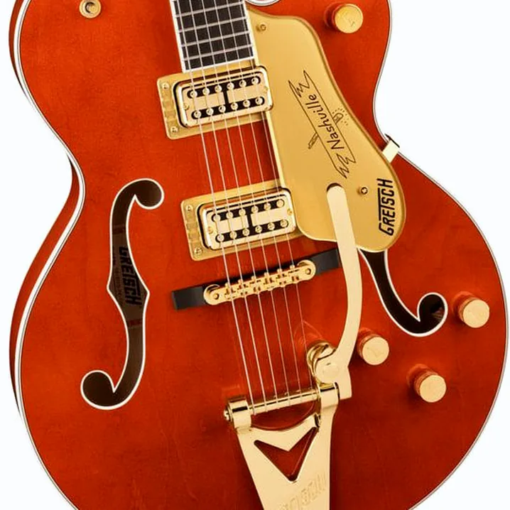 Test, Recensione Chitarra Gretsch G6120TG Nashville Orange Stain
