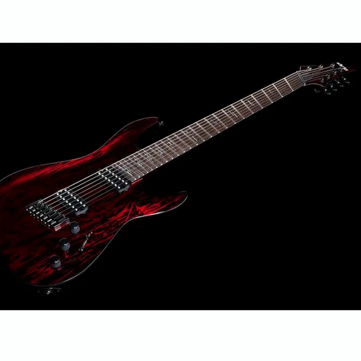 Test, Recensione della chitarra elettrica Schecter C-7 Multi Silver Mountain BM